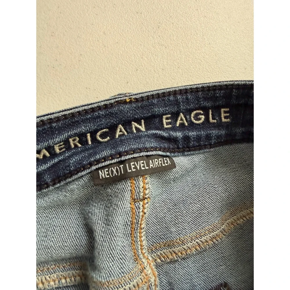 American Eagle Ne(x)t Level Airflex Slim Jeans Mens 28x32 Blue Denim Medium Wash